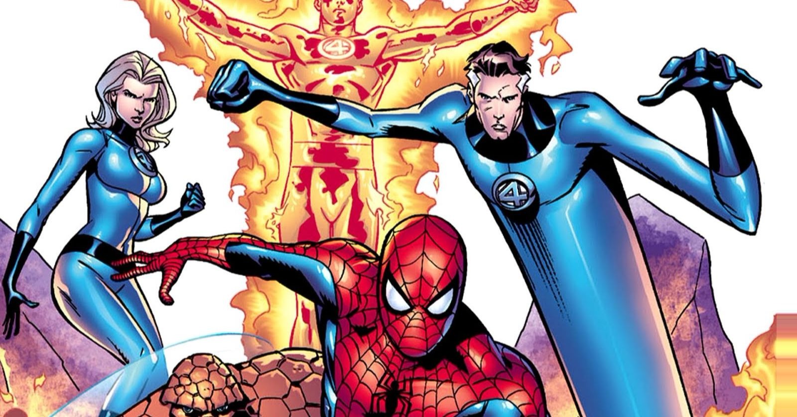 Será que o Homem-Aranha introduziu o Quarteto Fantástico aos filmes da Marvel?