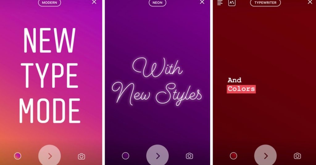 Instagram libera modo texto em sua função Stories