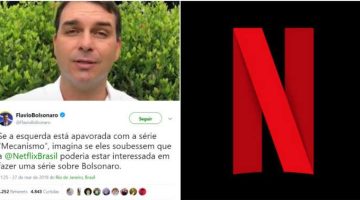 Netflix responde a filho de Bolsonaro sobre série do pai: ‘está louca, querida’
