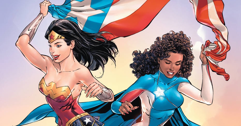 Heróis da DC se juntam a heroína porto-riquenha para ajudar Porto Rico