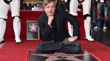Eterno Luke Skywalker, Mark Hamill ganha estrela na Calçada da Fama