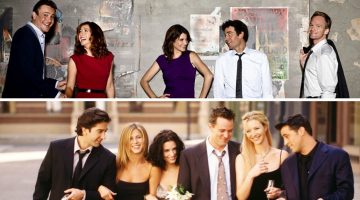 15 vezes em que ‘Friends’ e ‘How I Met Your Mother’ foram incrivelmente semelhantes