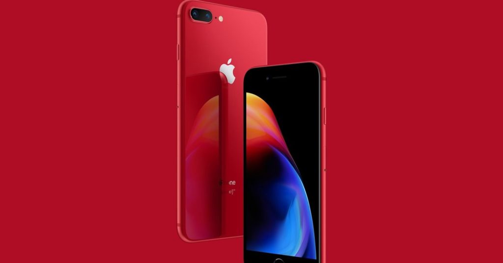 Apple lança modelos de iPhone 8 e 8 Plus na cor vermelha