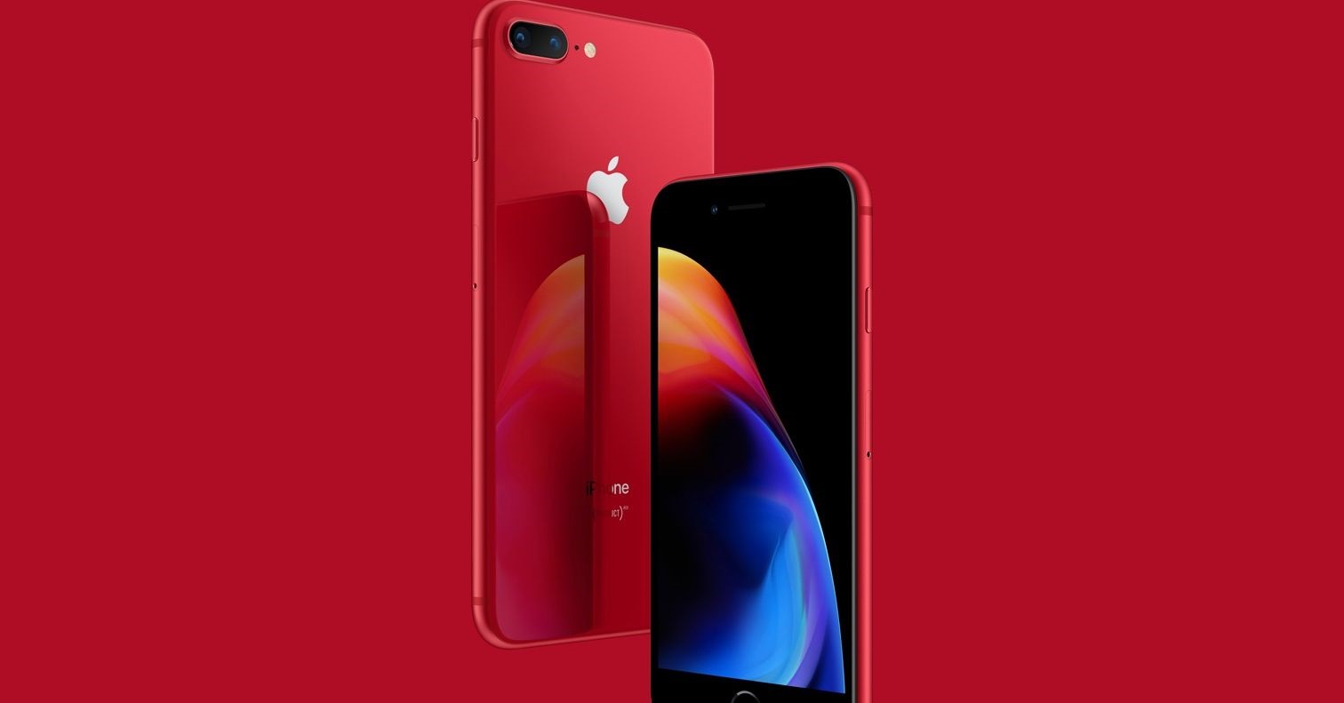 Apple lança modelos de iPhone 8 e 8 Plus na cor vermelha