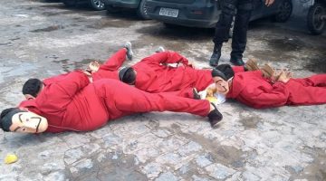 Youtuber é detido por pegadinha de La Casa de Papel em presídio