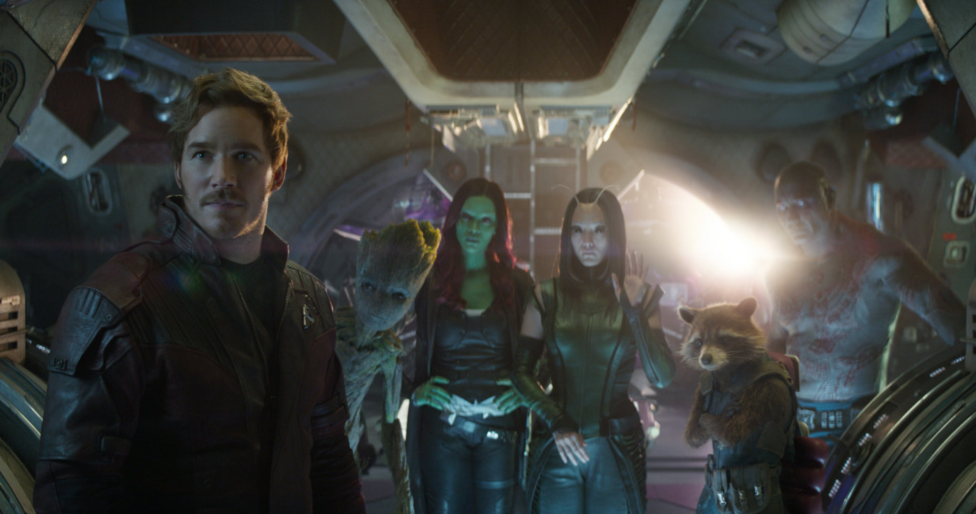 Vingadores: Guerra Infinita tem cena divulgada com Thor e os Guardiões