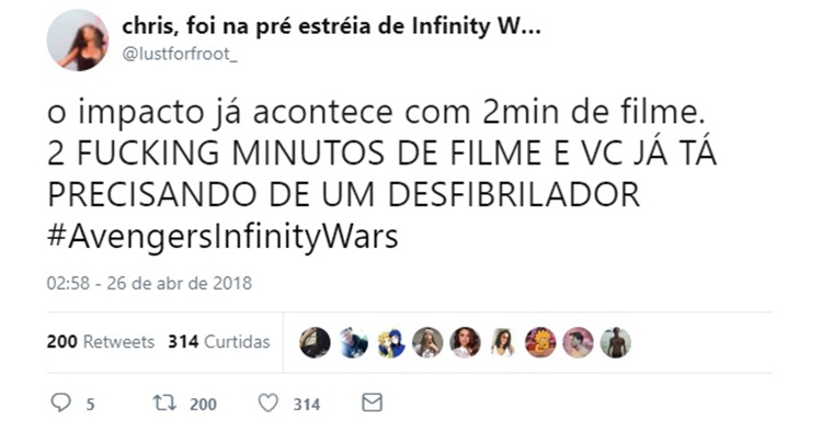 Vingadores: Guerra Infinita estreia e fãs vão à loucura; veja reações