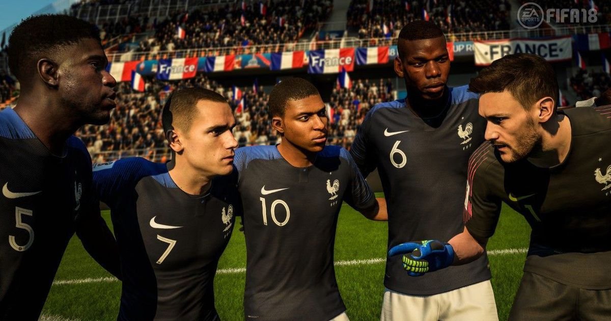 França vence a Copa do Mundo em simulação feita no jogo FIFA 18