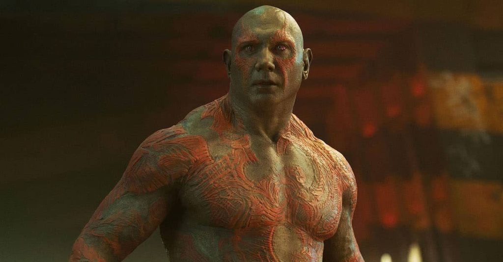 Dave Bautista improvisou piada de Drax em Vingadores: Guerra Infinita
