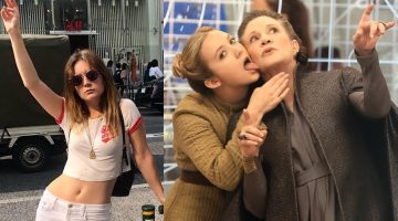 Filha de Carrie Fisher manda mensagem a quem teve um Dia das Mães difícil