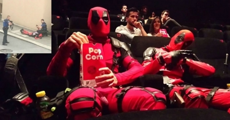 Fã de Deadpool é preso por andar vestido como o personagem na Suíça