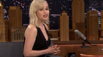 Emilia Clarke deixa de assistir Han Solo para ver o casamento real