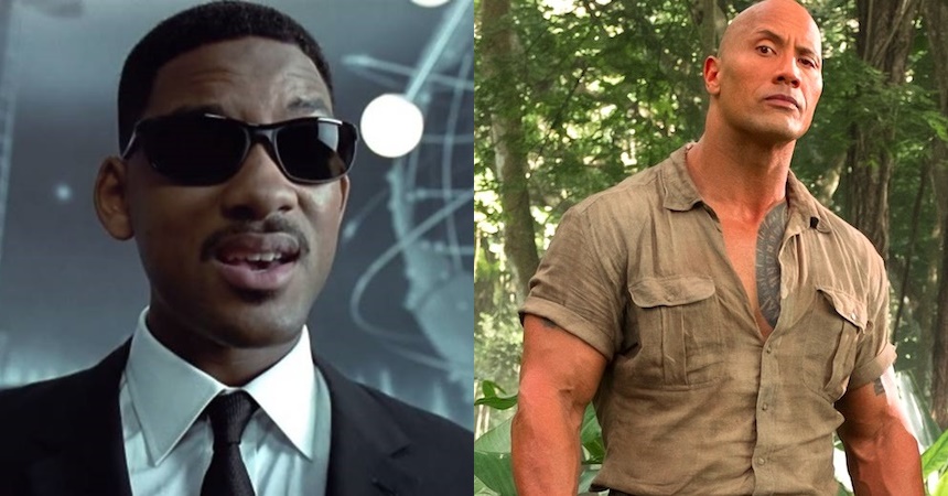 Pôsteres dos novos filmes de Homens de Preto e Jumanji são divulgados