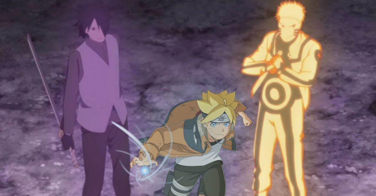 Naruto e Sasuke finalmente se igualam no anime de Boruto