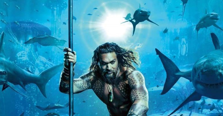 Primeiro pôster oficial do filme de Aquaman é divulgado; veja