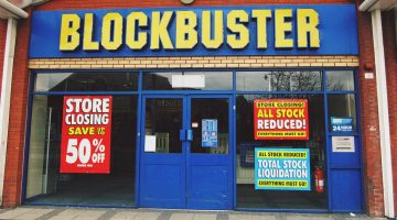 Duas das últimas locadoras de vídeo Blockbuster fecham nos EUA
