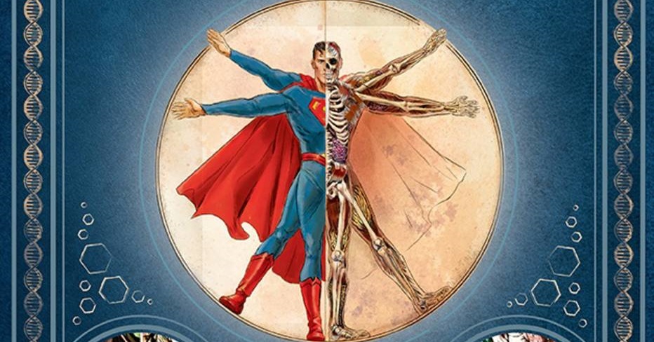 Livro revela a anatomia dos heróis e vilões da DC Comics