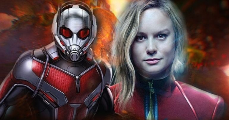 Capitã Marvel pode ser a chave para o final de Homem-Formiga e a Vespa