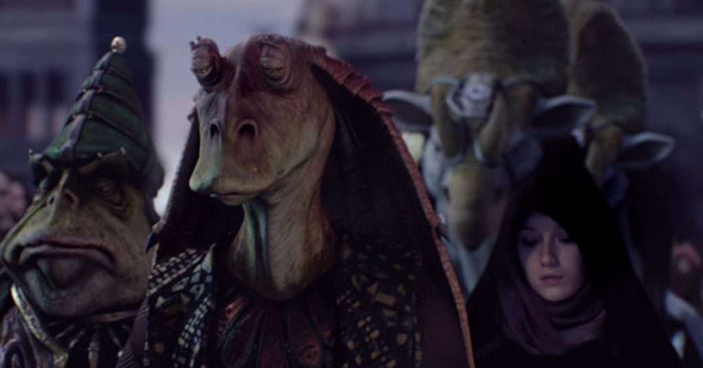 Críticas levaram ator de Jar Jar Binks em Star Wars a pensar em suicídio