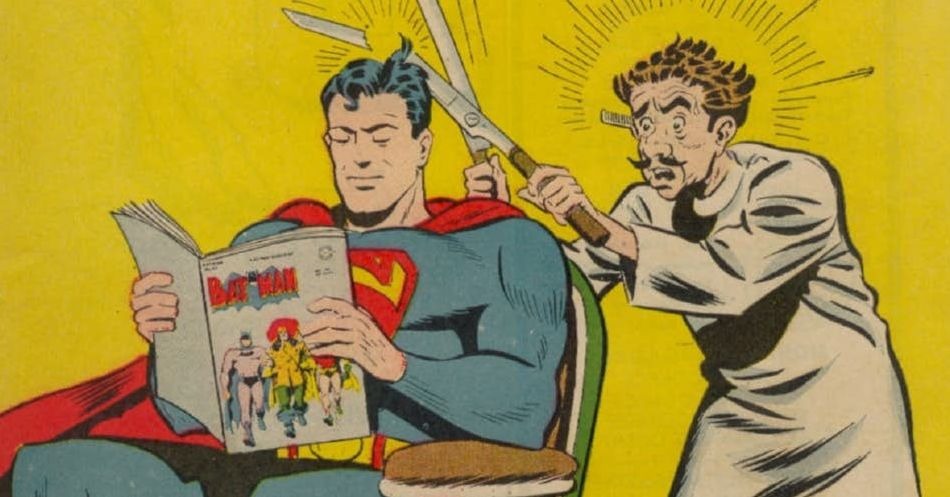 Como o Superman consegue cortar o seu cabelo?