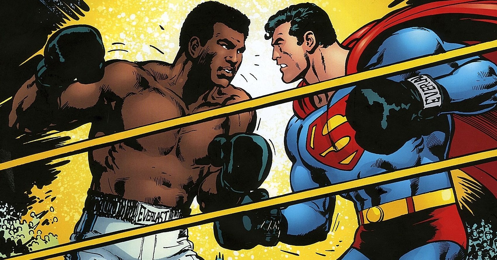 O dia em que o Superman enfrentou o boxeador Muhammad Ali