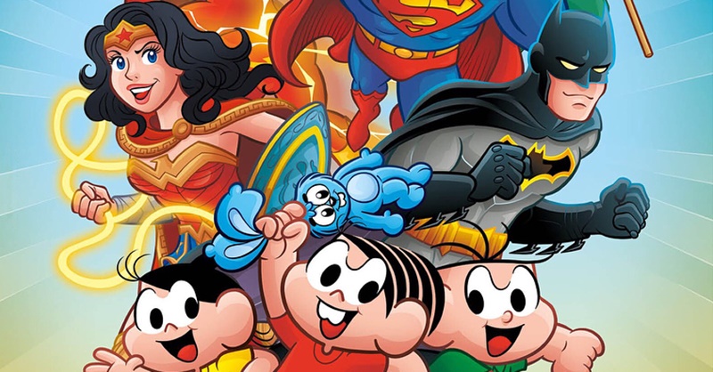 Turma da Mônica terá histórias com Batman, Superman e heróis da DC Comics