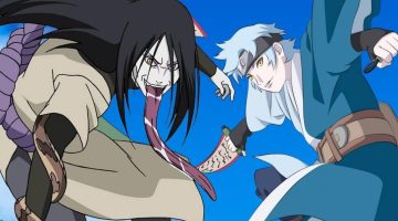 Boruto vai até o esconderijo de Orochimaru e descobre clones de Mitsuki