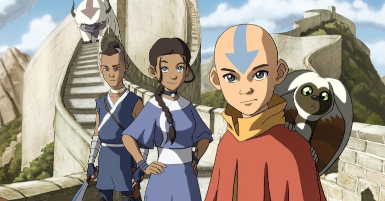 avatar a lenda de aang desenhos animados