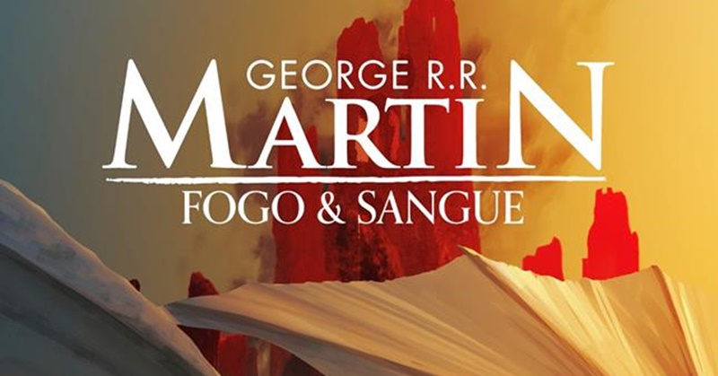 George R.R. Martin divulga capa brasileira do livro Fogo & Sangue; veja