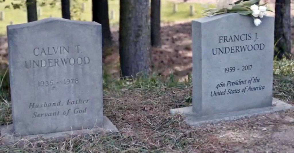 Frank Underwood está oficialmente morto em novo vídeo de House of Cards; assista