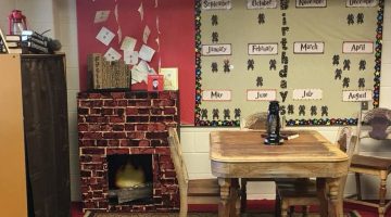 Professora se inspira em Harry Potter para decorar sala de aula
