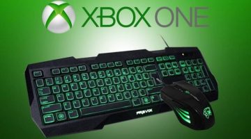 Microsoft anuncia suporte para teclado e mouse no Xbox One