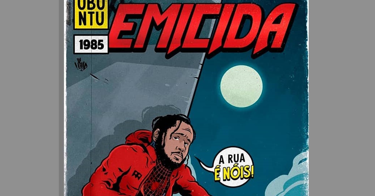 Projeto transforma cantores do rap nacional em personagens de HQ