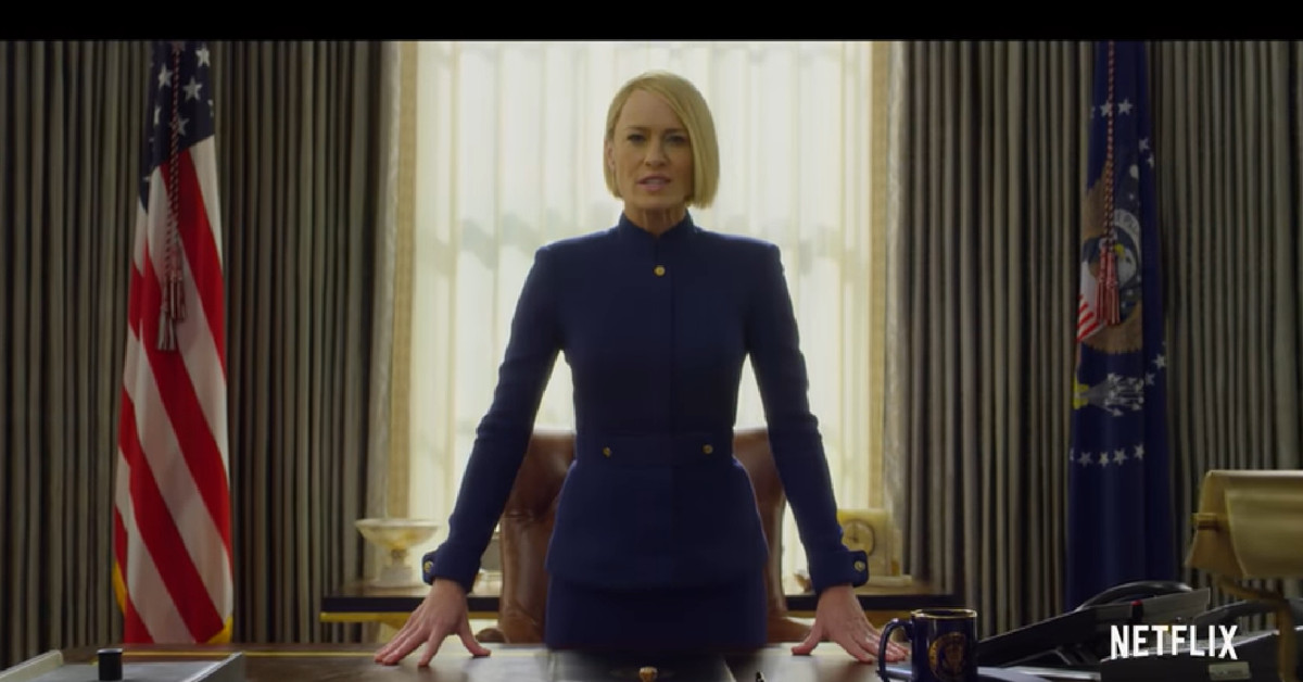 Novo teaser de House of Cards mostra como será o mandato de Claire