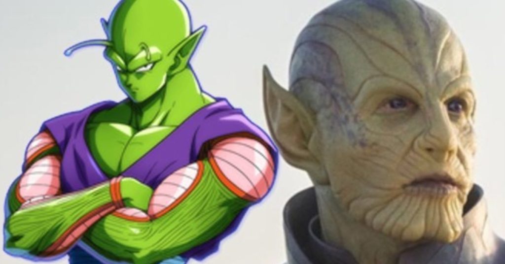 Os Skrulls de Capitã Marvel se parecem com Piccolo, de Dragon Ball?