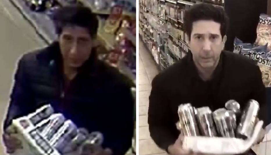Polícia prende ladrão parecido com Ross, de Friends, e agradece ator