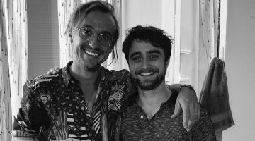 Atores de Draco Malfoy e Harry Potter se reencontram e foto viraliza