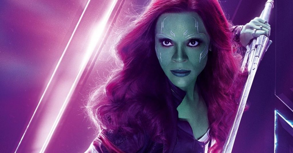 Zoe Saldana indica o retorno de Gamora em Vingadores 4
