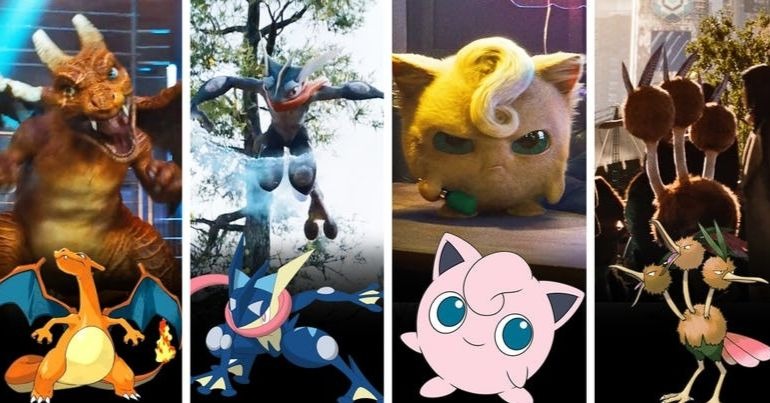 Quais Pokémons apareceram no 1º trailer de Detetive Pikachu?