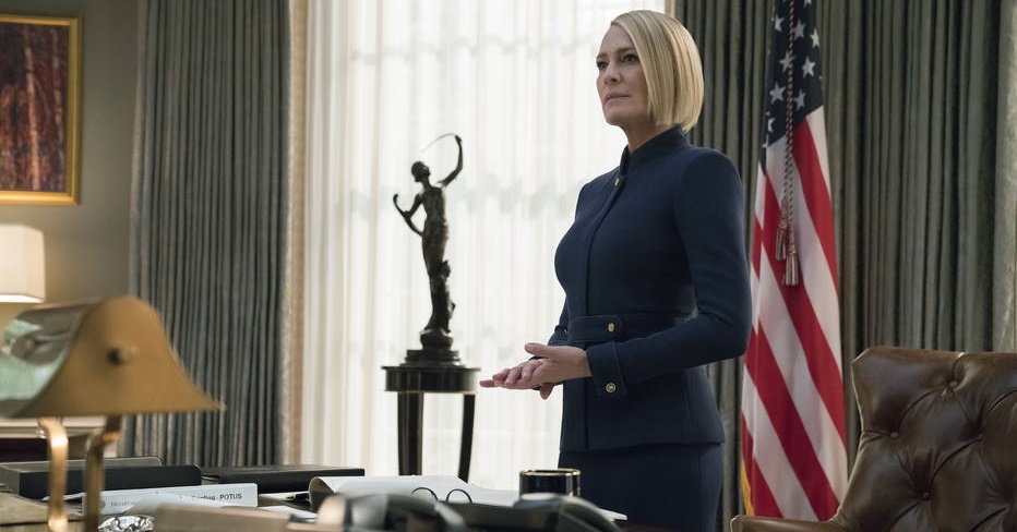 Final de House of Cards é ‘lindamente macabro’, diz Robin Wright
