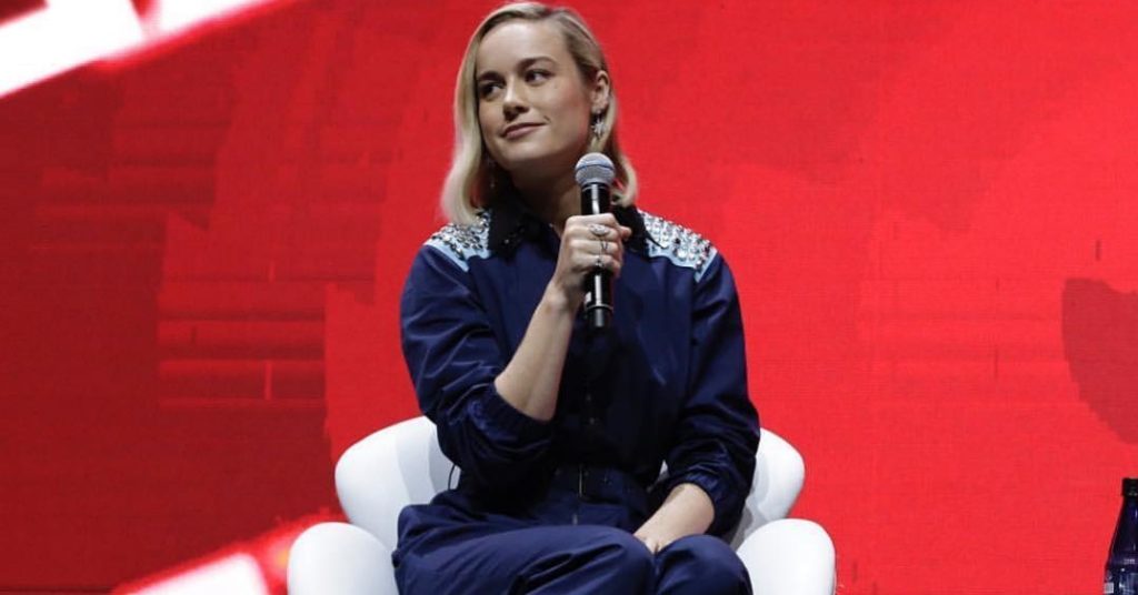 Na CCXP, Brie Larson agita público e revela detalhes de Capitã Marvel