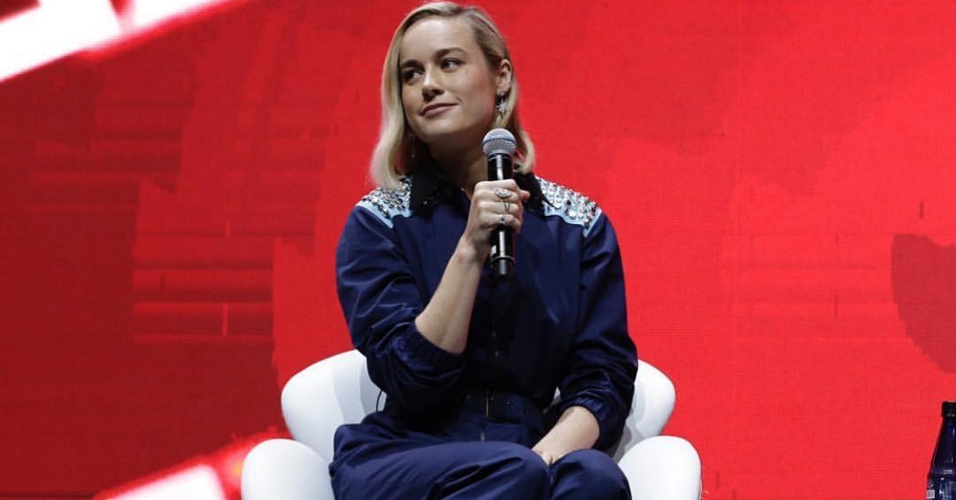 Na CCXP, Brie Larson agita público e revela detalhes de Capitã Marvel