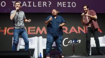 Atores chegam de surpresa na CCXP e exibem trailer de Homem-Aranha: Longe De Casa