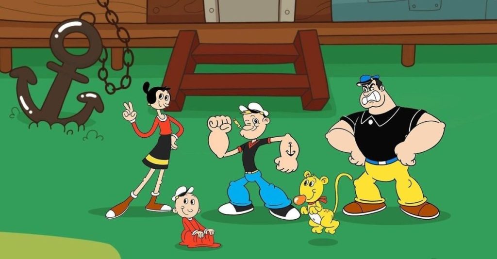Novo Popeye chega com apito em vez de cachimbo e espinafre orgânico