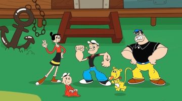 Novo Popeye chega com apito em vez de cachimbo e espinafre orgânico