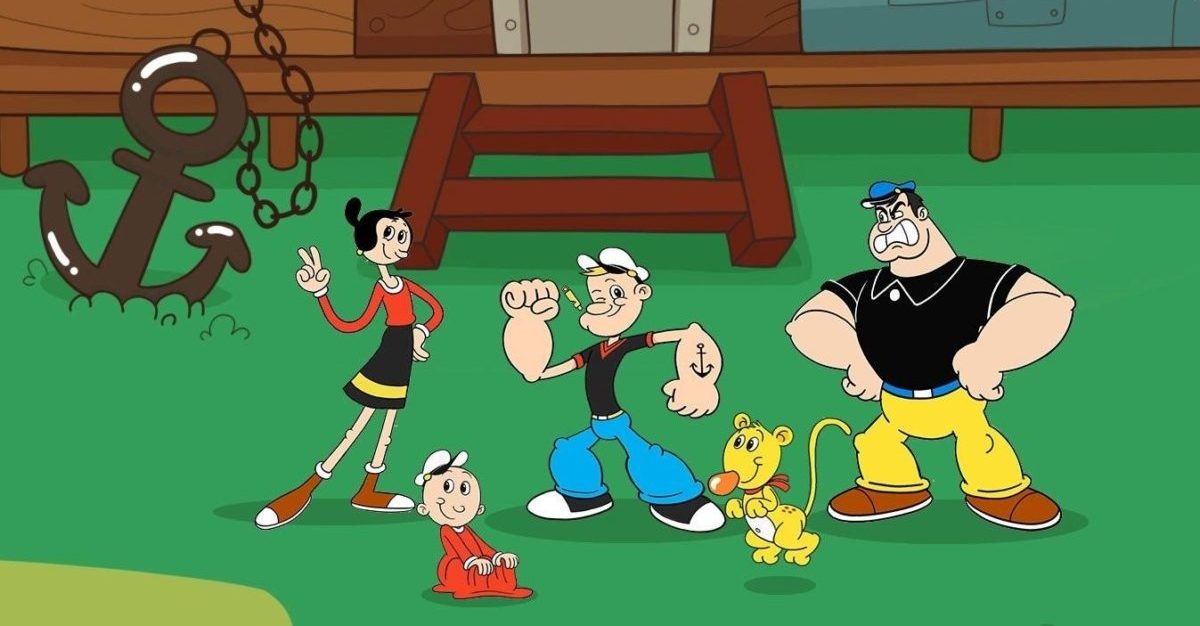 Novo Popeye chega com apito em vez de cachimbo e espinafre orgânico