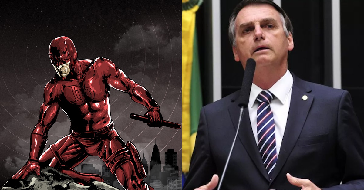 HQ do Demolidor pode ter feito referência a Jair Bolsonaro