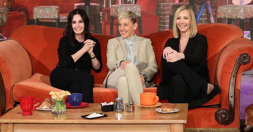 Friends: Courteney Cox e Lisa Kudrow se reúnem em programa de TV
