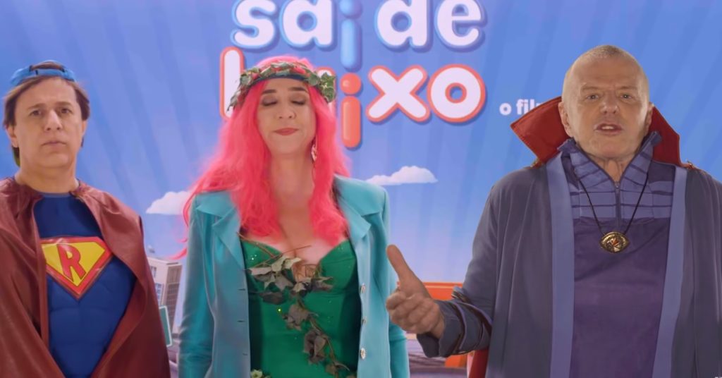 Caco Antibes incorpora Doutor Estranho em vídeo de Sai de Baixo: O Filme