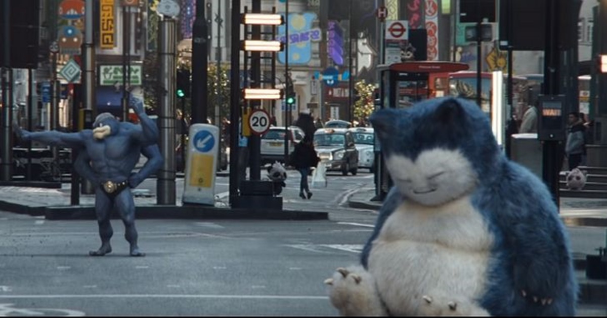 Mewtwo e Snorlax aparecem em novo trailer de Detetive Pikachu, lançado hoje